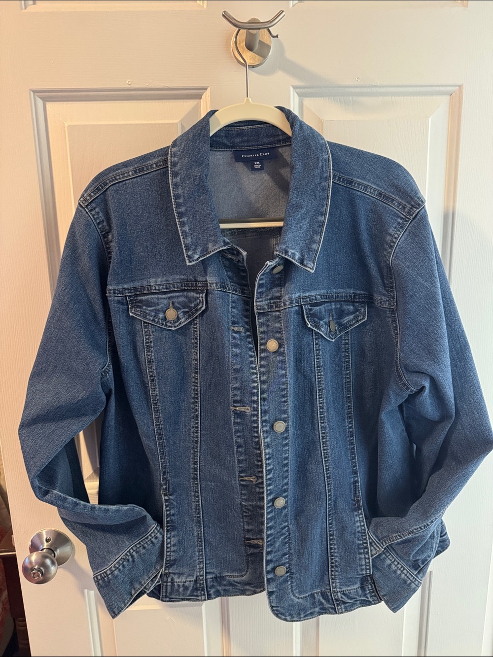 Charter Club Jean Jacket XXL